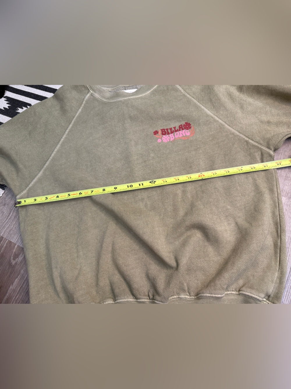 Billabong Here We Go Crewneck Sweatshirt Medium - Picture 6 of 9